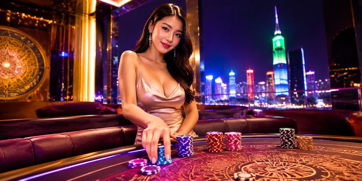 Giao diện giải trí casino neon tại Hồ Chí Minh trên giftcode