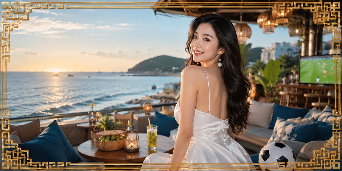 Người dùng theo dõi cá cược bóng đá và ưu đãi thể thao tại Vũng Tàu với cà phê Việt